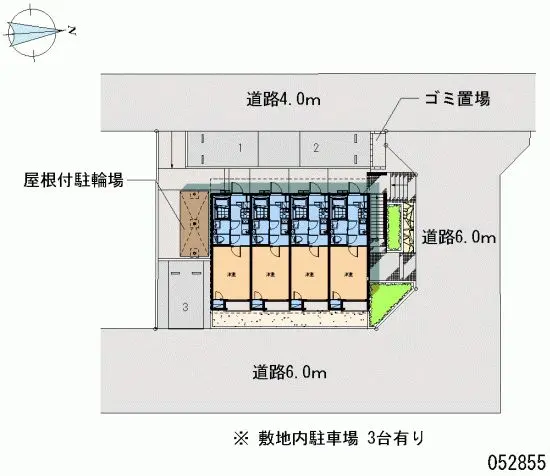 小平市花小金井 月極駐車場